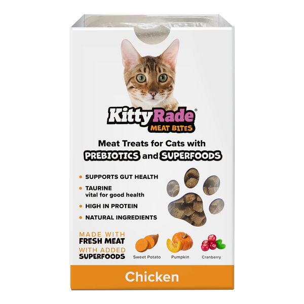 Chicken Meat Bites for Cats with Prebiotics and Superfoods